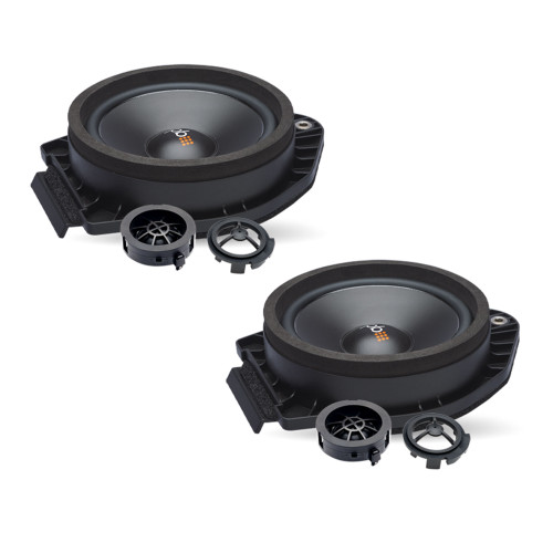 PowerBass OE65C-GM2 - 6.5" Direct Fit - GMC OEM Component Speaker Upgrade Kit 2 Ohm/ 60 Wrms - 120W max - Pair - Used, Open Box