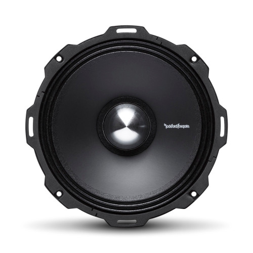 Rockford Fosgate PPS4-8 8” Pro 4-Ohm Mid-Range, Sold Individually- 125 Watts Rms, 250 Watts Peak, Grille Included - Used, Very Good