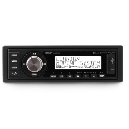 Clarion M508 Single DIN Digital Media Receiver with built-in