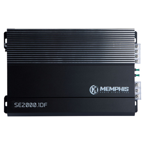 Memphis Audio SE2000.1DF Street Edge Series Mono Subwoofer Amplifier 500 Watts RMS x 1 at 1-Ohm - Used Very Good