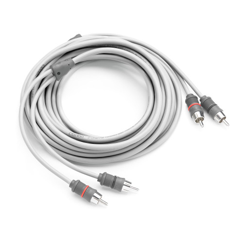 Clarion CMC-GRYAIC2-18 18' 2 channel Marine Grade  RCA Style Audio Interconnect Open Box - Open Box