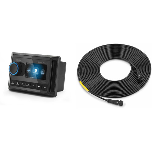 Clarion CMM-30 Marine Source Unit with Color LCD Display & 25' Wired Marine Remote Cable
