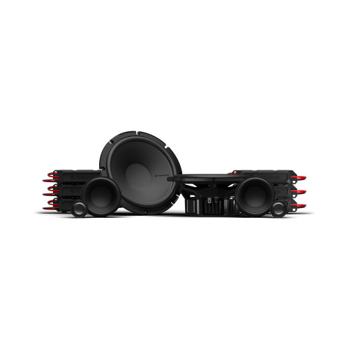 Rockford Fosgate P3V2-65 - 6.5" 3-way speaker kit with 3-way external crossover, 75 watts RMS, 150 watts peak - Used, Open Box