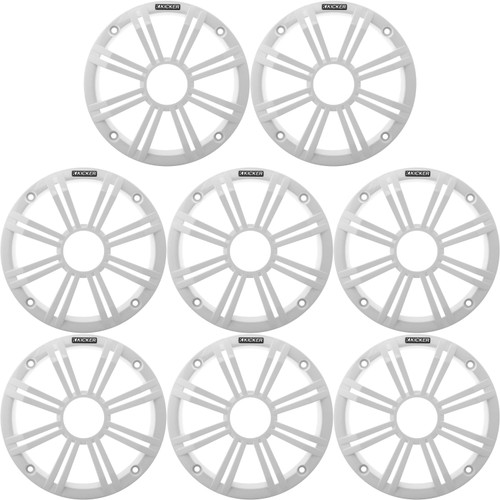 Kicker (8) OEM 8" White Grill Upfittings Popular with Veranda, Godfrey, Bennington Boats