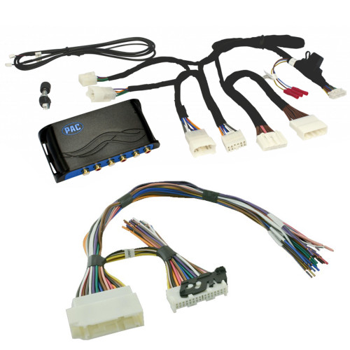 PAC AP4-TY12 Amp Integration Interface & APH-TY02 Speaker Connection Harness Compatible with Select 2014+ Toyota, Lexus Vehicles