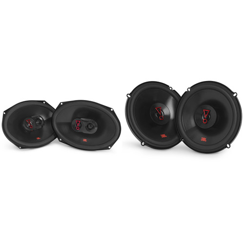 JBL Stage Series Speaker Upgrade Compatible With Chevy Silverado Crew Cab Pickup 19-26