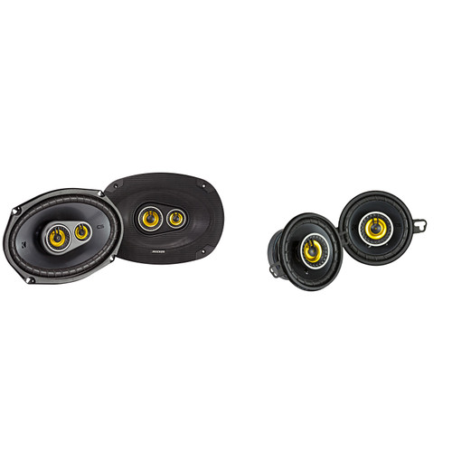 Kicker CSC 6x9" & 3.5" Coaxial Speaker Upgrade Bundle
