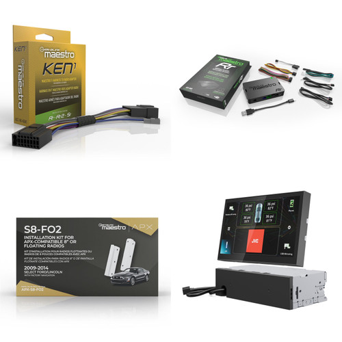 JVC KW-Z800AW WITH DIRECT FIT APX-S8-FO2