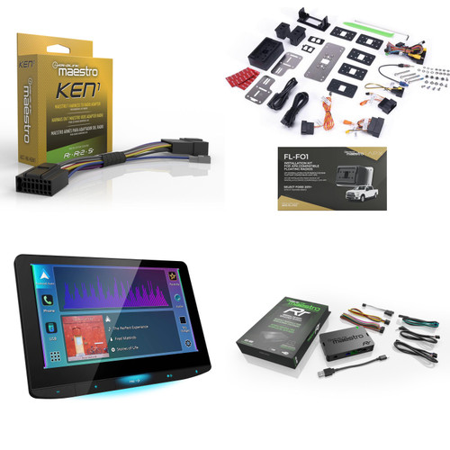 JVC KW-Z1000AW WITH DIRECT FIT APX-FL-FO1