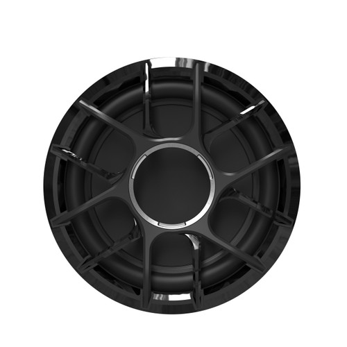 Wet Sounds ZERO 10 S2 XZ-B - Black 10" ZERO Series Marine Subwoofer with Shallow Mounting Depth and Hidden Mounting Hardware