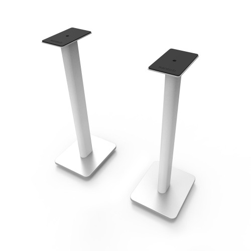 Kanto SP26PLW Pair of 26" Floor Speaker Stands with Security Mounting Screws, White - Used, Very Good