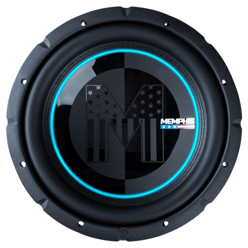 Memphis 76PRXL12FTV Special Edition Power Reference 12" 1/2/4 Ohm RGB LED Selectable Impedance Subwoofer