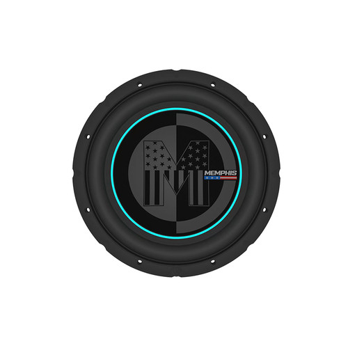 Memphis 76PRXL12FTV Special Edition Power Reference 12" 1/2/4 Ohm RGB LED Selectable Impedance Subwoofer