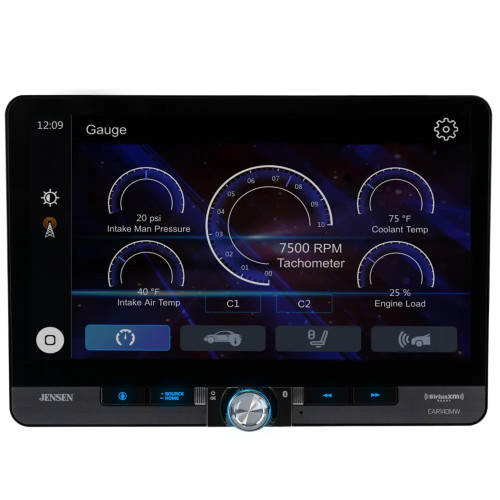 Jensen CAR140MW 10.1” LED Backlit Touchscreen Car Radio/AV Receiver - Used, Good