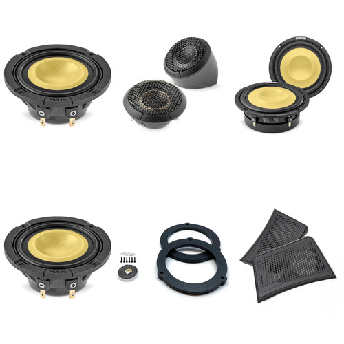 Bronco Front Stage Dash And Kick Panels With 3- Way Focal K2m