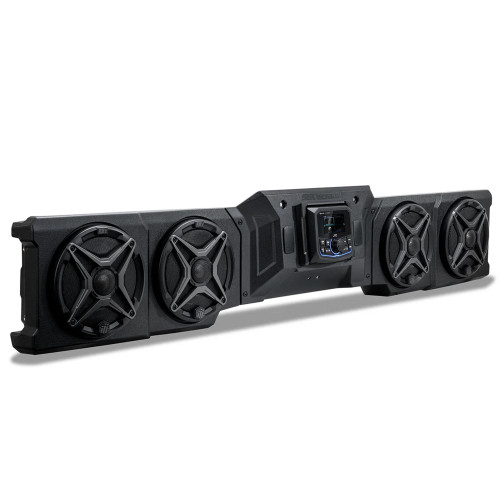 SSV Works WP-DF4A Plug-&-Play 4-Speaker Overhead Sound bar Compatible with CANAM Defender 18-26 HD10 and 26-up HD11