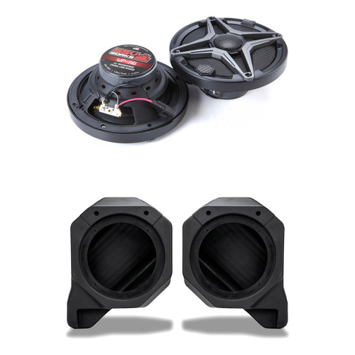 SSV Works BRR-B65A 2022-2026 Bronco Raptor 6.5" Rear speaker pods loaded with SSV A6 speakers