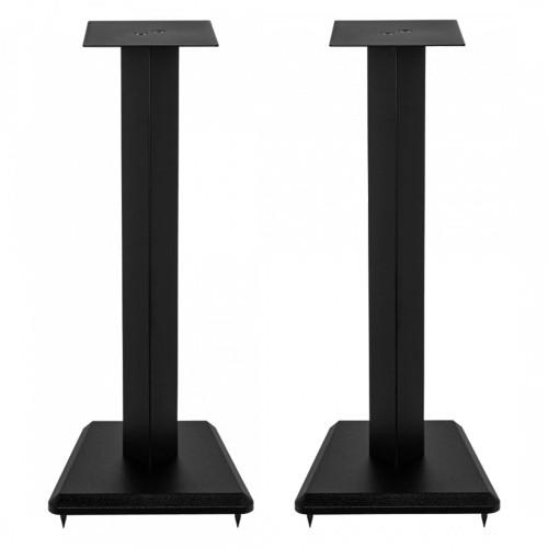 Elac LS10-B - 23" Steel and Wood Speaker Stands - Black, Pair - Used, Open Box