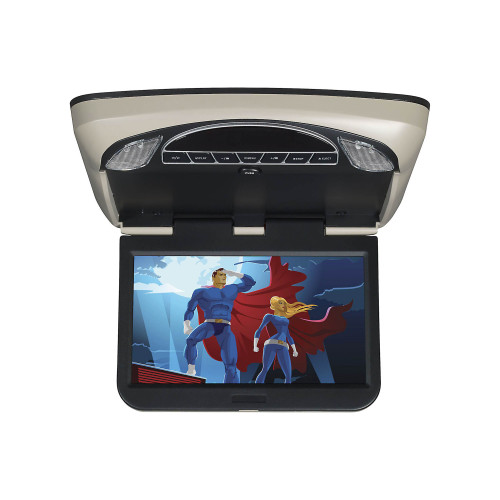 Voxx VXMTG1313.3" HD LED Overhead Video Monitor with Built-in DVD Player and HDMI Input - Used, Good