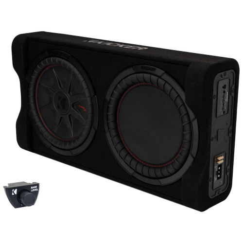 Kicker 51PTRTP12 - TRTP 12" 500w Powered Down Firing Loaded Subwoofer Enclosure - Used, Very Good