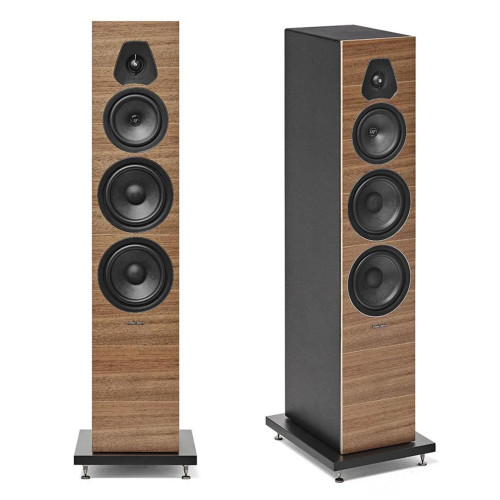 Sonus Faber LUMINA-V-Walnut 3-way floorstanding loudspeaker system Vented box design - Walnut