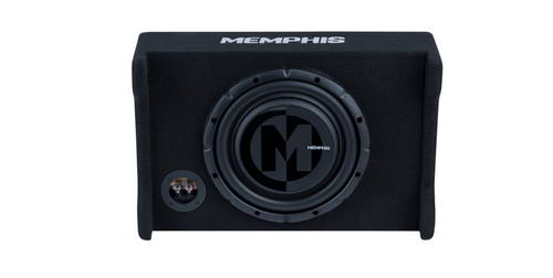 Memphis Audio PRXSE10S2 PR Under Seat Subwoofer Shallow Single 10” Enclosure 2 Ohm - Used, Very Good