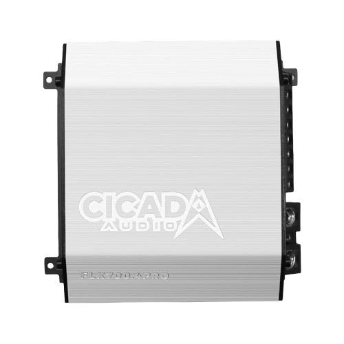 Cicada Audio FLX700.4PRO 4 x 175 @ 2Ω Amplifier w/DSP PROcessor - DIALD tuning software - Used, Open Box
