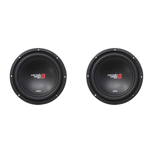 Cerwin Vega 12 Inch XED Woofer Includes Two XED12V2 Virtual 2 ohm Package