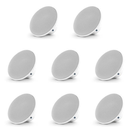 JL Audio M6 Marine Yacht Audio System – 6.5" White Luxe Speakers (Multi-Pair) – 4-Zone Interior & Deck Premium Boat Audio Upgrade
