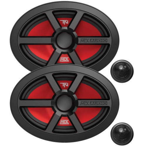 MTX TERMINATOR69S 6" x 9" 2-Way 60-Watt RMS 4Ω Component Speaker Pair - Used, Very Good