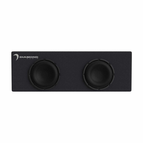 Diamond Audio DESMB8D - Dual 8" Slot Vented Passive Subwoofer Enclosure (2Ω) - Used, Very Good