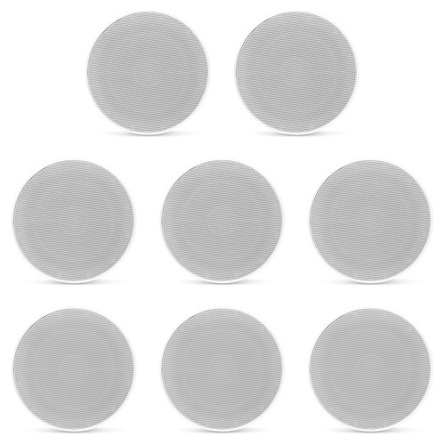 JL Audio M6 Marine Yacht Speaker Upgrade – 8.8" White Luxe Speakers (Multi-Pair) – 4-Zone Interior & Deck Premium Boat Audio Upgrade