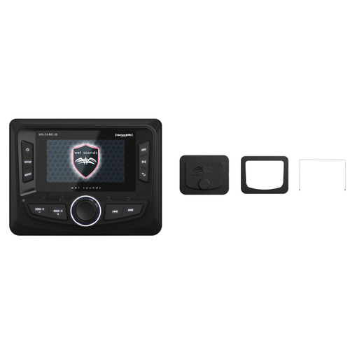 ヒデオ Wet Sounds WS-ZX-MC-20 3-Zone Marine Source Unit w/ Bluetooth, AM