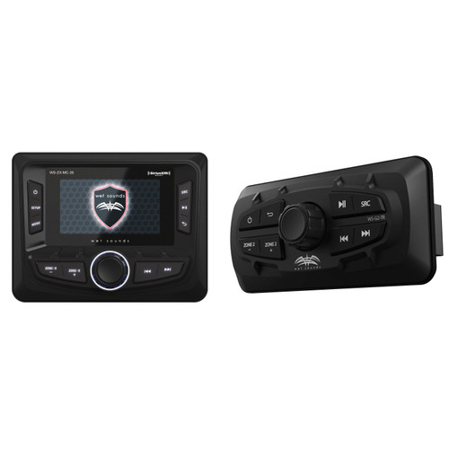 Wet Sounds WS-ZX-MC-20 3-Zone Marine Stereo w/ Bluetooth, AM/FM/WB