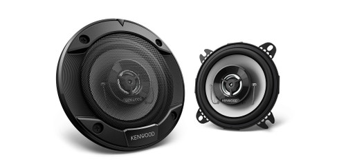 Kenwood KFC-1066S 4" 2-Way Coaxial Speakers - Pair - Used, Very Good