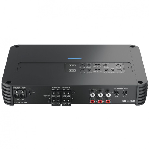 Audison SR 4.500.2 D-Class 4-Channel Amplifier 220 Wrms X 4 At 2-Ohms - Used, Open Box