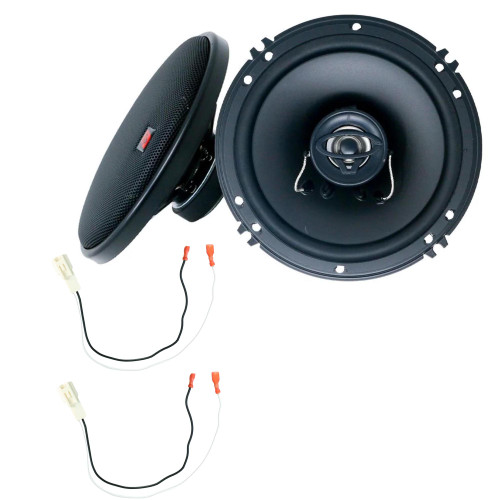 Cerwin Vega XED62 6.5" w/ Toyota 1987-Up Speaker Harness - Pair