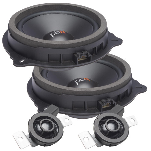 PowerBass OE65C-FD - 6.5" Ford OEM Replacement Component Speakers - Pair - Used, Acceptable