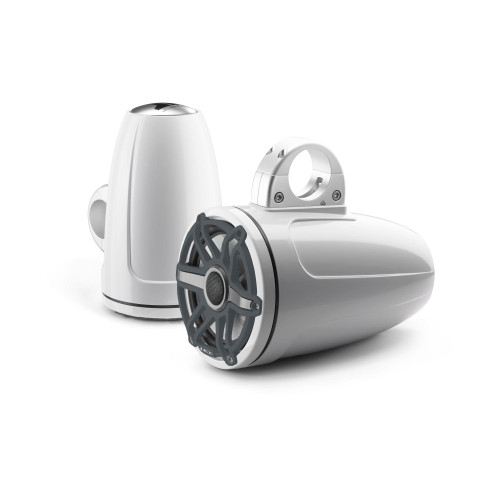 JL Audio OEM M6-770ETXV3 Marine Tower Speakers Gloss white / Sport / Gunmetal, Gloss White - Used, Very Good