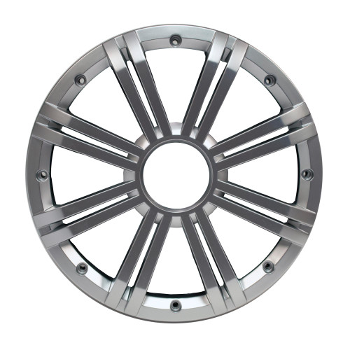 Kicker 43BKMW10GLS 10" Marine Woofer LED Grill in Silver