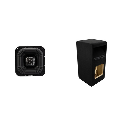 Kicker SOLOXS 52L7XS121 12" Subwoofer & Single Unloaded Enclosure