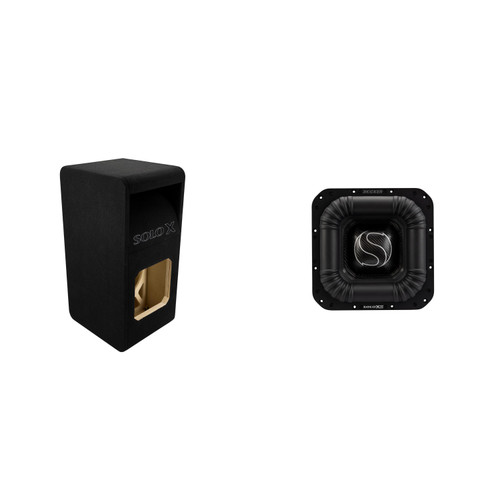 Kicker SOLOXS 52L7XS122 12" Subwoofer & Single Unloaded Enclosure