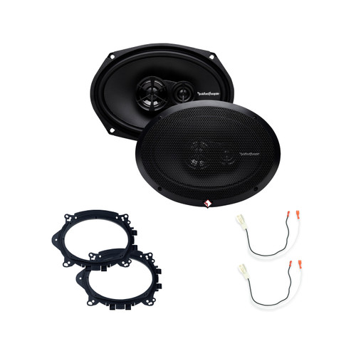 Rockford R169X3 6x9 Rear Speaker Upgrade Kit Toyota Corolla 2014-19