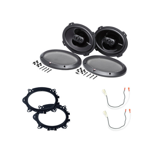 Rockford P1694 6x9 Rear Speaker Upgrade Kit Toyota Corolla 2014-19