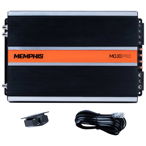 Memphis Audio MJP1500.1 Monoblock Subwoofer Amplifier - 1500 Watts RMS x 1 at 1-Ohm - Used, Acceptable