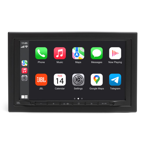 JBL Legend 700 7’’ Double-Din car stereo with built-in Wireless Apple CarPlay and Android Auto Compatiblity - Used, Open Box