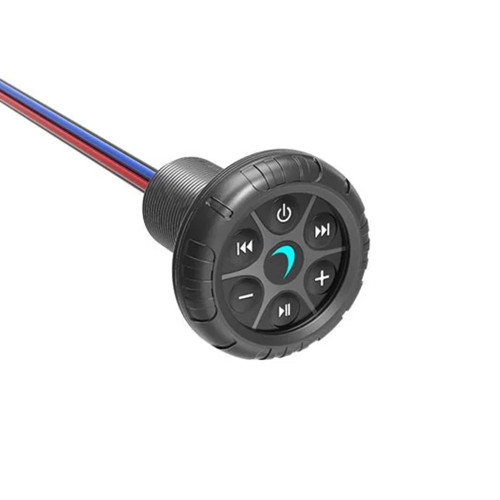 Diamond Audio BTR16 Motorsport Waterproof Bluetooth Audio Receiver Flushmount Membrane Touchpad
