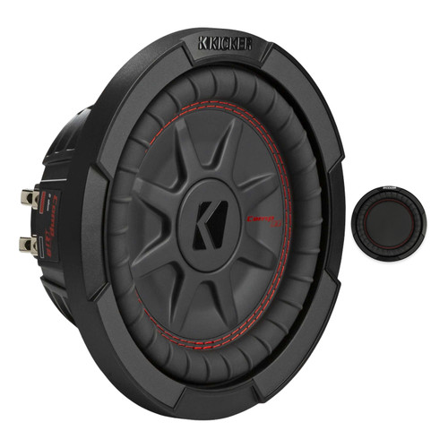Kicker 48CWRT82 CompRT 8in Sub 47KBRW8 Passive Radiator Bundle