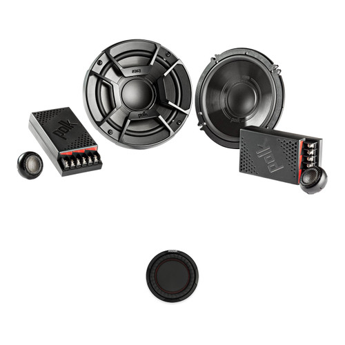 Polk 6.5in Componet Speaker 8in Passive Radiator DIY Boom Box Kit