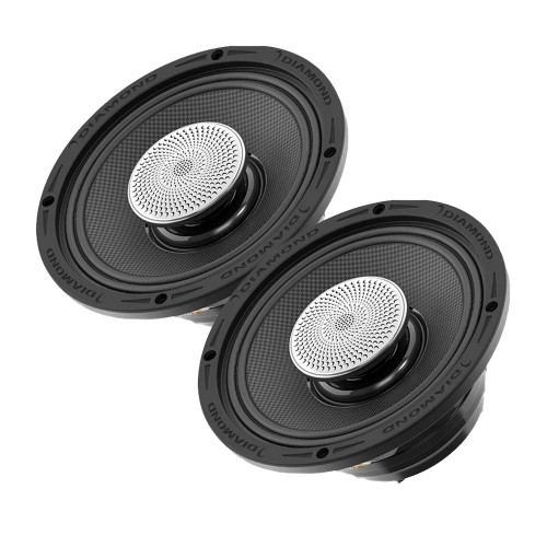 Diamond Audio MS652NEO4S Motorsport Series 6.5" Neodymium Full Range Coaxial Horn Waterproof, 400w, 400W RMS 4Ω Shallow Mount